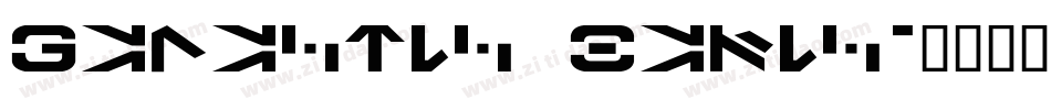 Galactic Basic字体转换